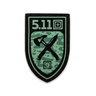 5.11 Crossed Blade Axe Patch