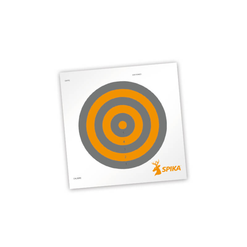 Spika Paper Shooting Targets 8"
