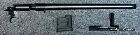Finally landed! These spectacular little rifles have been on order for nearly a year! Featuring a massive 20"stainless steel barrel, starting at a monstrous 1.1