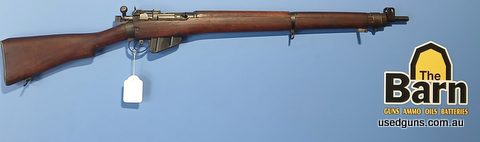 Long Branch 303 No 4 Mk I in good condition. Non Matching. Has marks on stock, 10 round magazine and the bore is in good condition.
