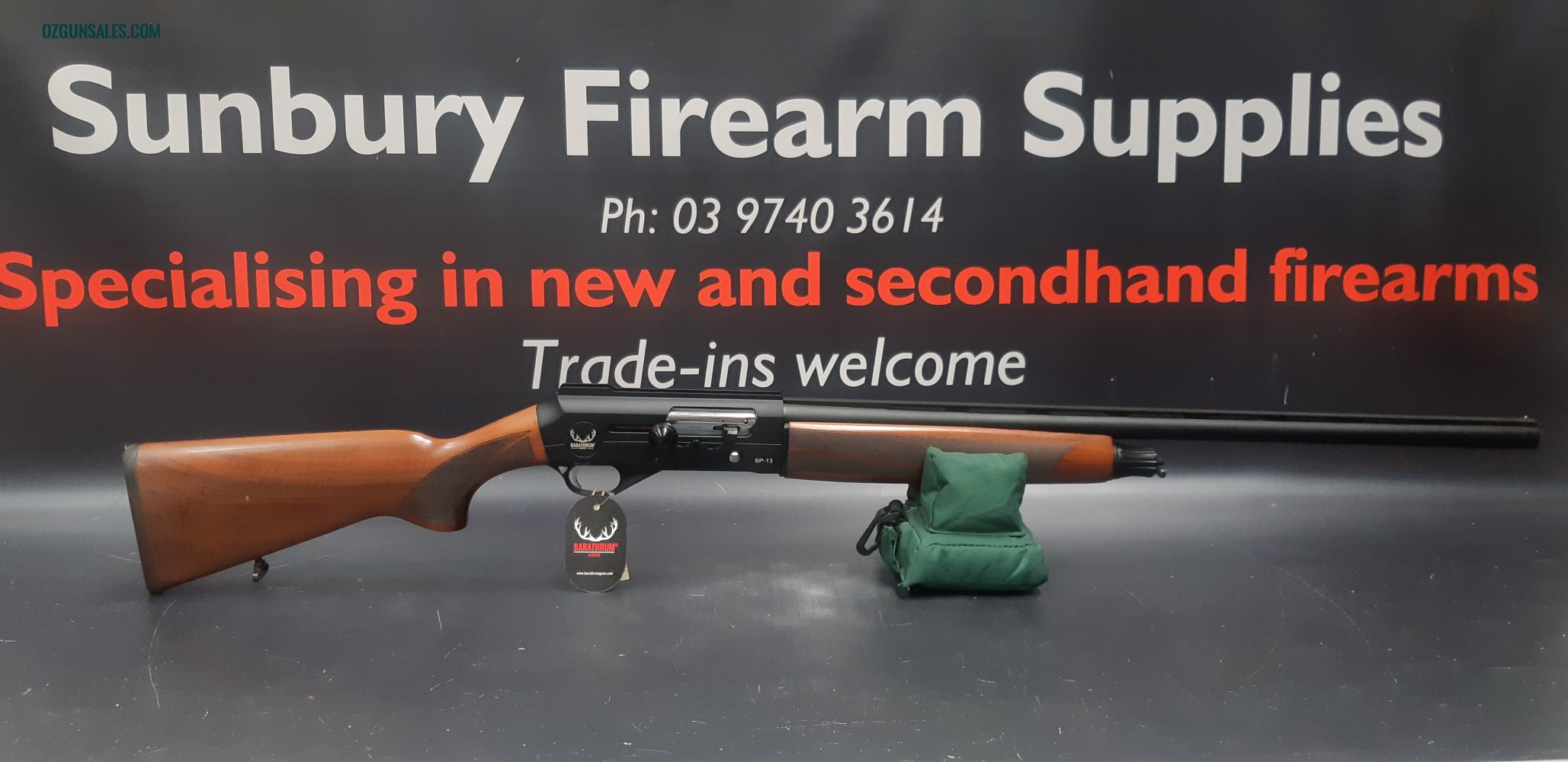 Barathrum SP-13 28" Walnut Tube Fed