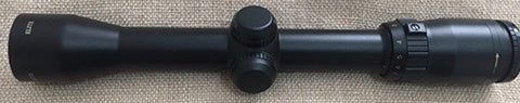 Nice Japanese made Elite 1" tube 2-7 x 36 with standard duplex reticle matte finish fast focus Plus $10 freight