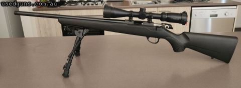 Like New Tikka T1x Left hand rifle and Bushnell Engage 4-12 X 40 Scope with Deploy MOA reticle. Seen little use outside of plinking. A few hundred rounds total.