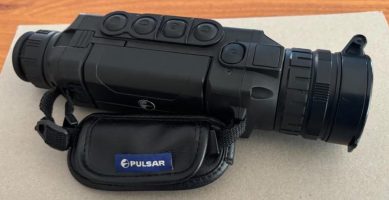 pulsar xq5o thermal monocular , hardly used , comes with spare battery