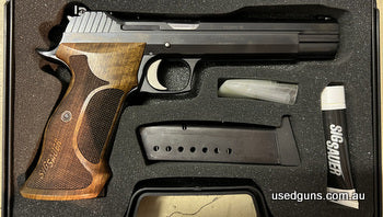Unmarked and hardly used. Unfortunately I don't have the time to complete the required shoots to continue to hold a license. If picking up from Abela's Gunshop 