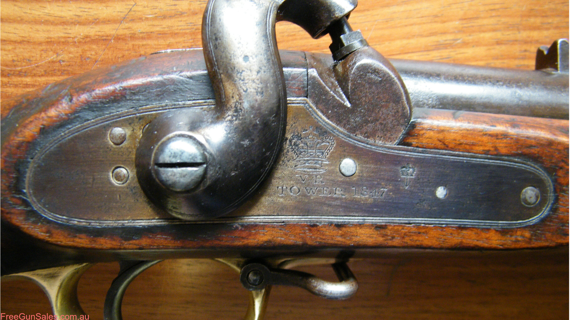 Eureka Pat 1847 Musket .75" with Bayonet