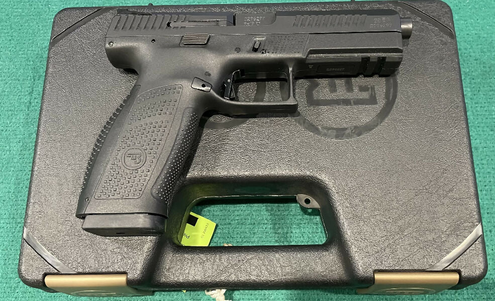 CZ P-10 F WITH CASE AND TWO MAGAZINES