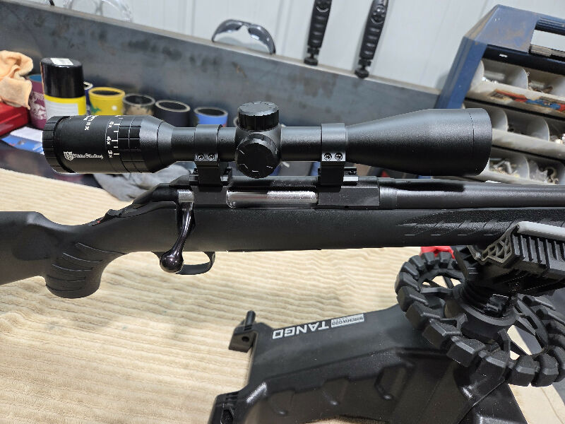 Ruger American 223rem, Nikko Sterling 3x9x40 scope, has only fired 12rnds, have no use for it.