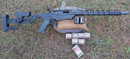 2 x 9 shot factory magazines included. If picked up locally there is also 300 rounds of ammunition included. Shoots well and used primarily for hunting small ga