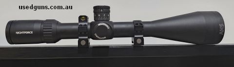 Nightforce SHV 5-20x56 MOAR C534 in as new condition. Also comes with Nightforce Ultralight rings, scope cover and bubble level.