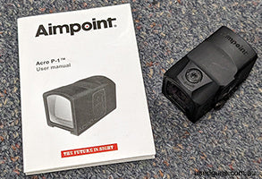 An Aimpoint Acro P-1 3.5 MOA - Red dot reflex sight in very good condition. This sight has the integrated Acro interface. This is Berretta Australia ex-demo sto
