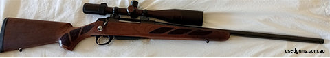 Nice accurate rifle, Simmons 6-21x44 scope with Leupold rings.just been sitting in the safe not being used,comes with 80 factory rounds if purchased locally.