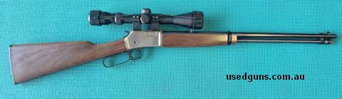 Browning BL-22 in excellent as new condition with 3-9x40 scope, silver receiver, nice looking timber, would suit new buyer, hardly any use. $950 plus $50 postag