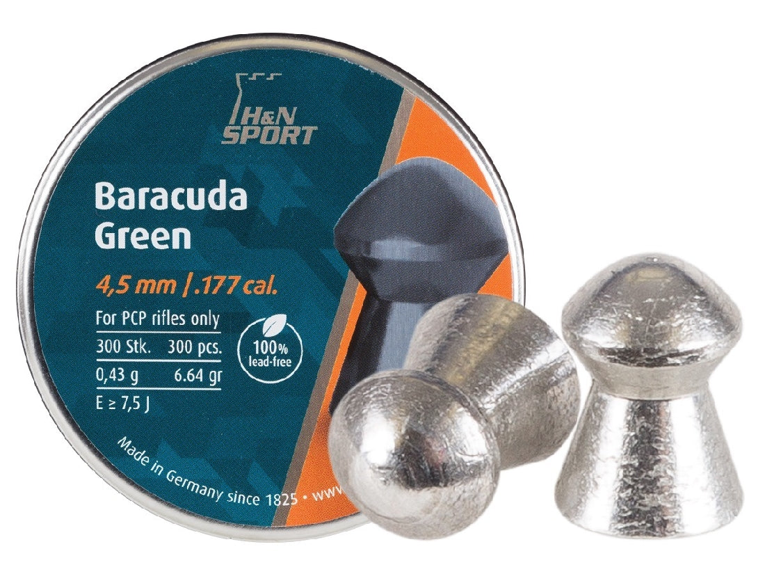 H&N .177 BARACUDA GREEN