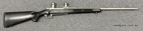 Very good condition Ruger 77 in 308W. Sports a 22 inch barrel and Ruger rings ready for a scope. Cycles well. Great all weather 308. $65 freight to your dealer 