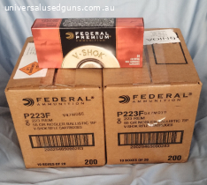 Federal .223 55gr ammo