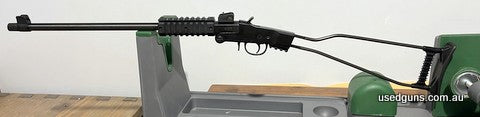 Little Badger in 22 WMR. Great compact fold up rifle. Excellent condition - has fired 3 shots. New $375. Selling for $230. Location Brisbane