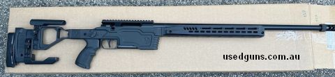 Sig Sauer SSG 3000, Vision Competition Forend, Vision Adjustable Buttstock (Fixed), Vision Mid Section Body with Thumb Rest. Area 419 Muzzle Brake. Also C/W Ori