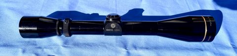 Made in 2007 Leupold Century Edition in popular 3-9x40. Duplex reticle with two long range dots on bottom wire. Very good condition , hard to find gloss finish 