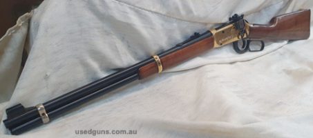 Winchester 94 Little Big Horn 44-40 centennial fitted with a Lyman peep sight. This rifle is in excellent condition with an impeccable bore. The timber and the 