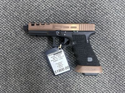 Consignment Used ZEV Glock 17 .9mm