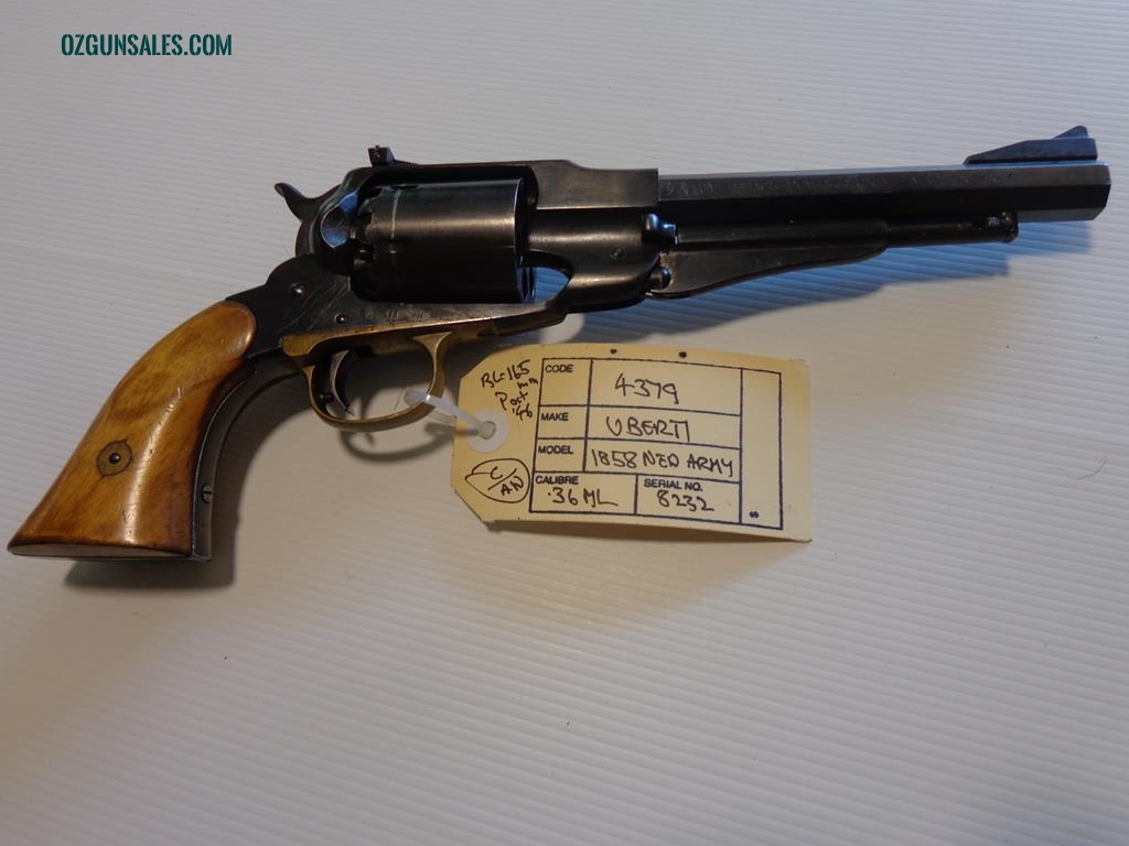 Uberti 1858 New Army Percussion Revolver in .36ML