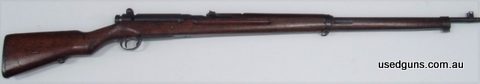 Japanese Arisake Type 38 rifle in 6.5. Matching numbers on bayonet latch and bolt. Fair condition for it's age