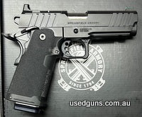 Brand new and reduced from $3095 to clear. Springfield Prodigy 9mm collectors pistol. 4.25" Barrel. Open sights and Optics Ready. Cased with one mag. $30 Post A