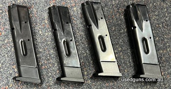 4 x 10 round NSW Compliant magazines for CZ Shadow 2. $15 post Australia wide. Cat H License required.