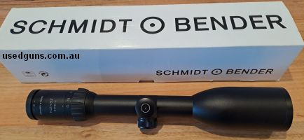 Schmidt & Bender Zenith 3-12x50 LM A7 non-illuminated reticle. Excellent condition, as new. Original packaging, manual and lens cover.