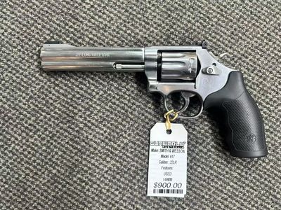 Used Smith & Wesson 617 .22LR - SN: CUE3421