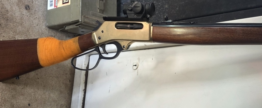 Henry 45-70 brass octagonal barrel