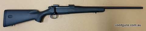 Very good condition Mauser m18 chambered in 30-06 Springfield. Synthetic stock with 4 round magazine, 2 piece picatinny bases. the barrel and action are free fr