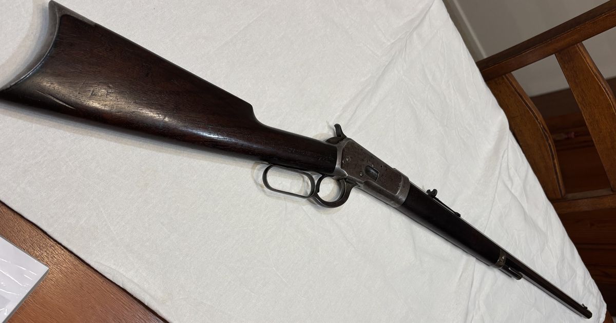 Winchester 92 take down the New Daisy octagonal Barrel