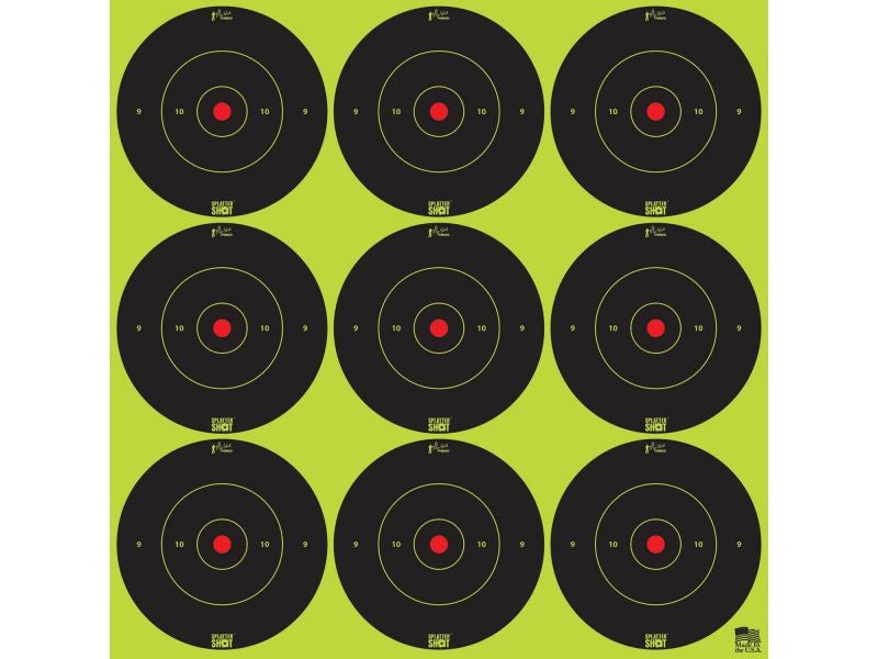 PRO SHOT SPLATTER SHOT 2" BULLSEYE (9x12PK)