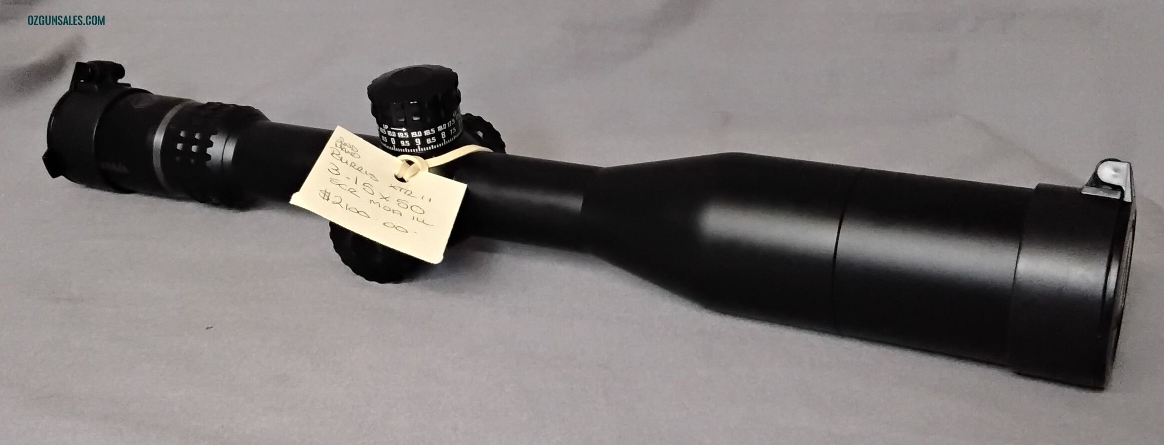 Burris XTRII 3-15x50 SCR MOA Illuminated
