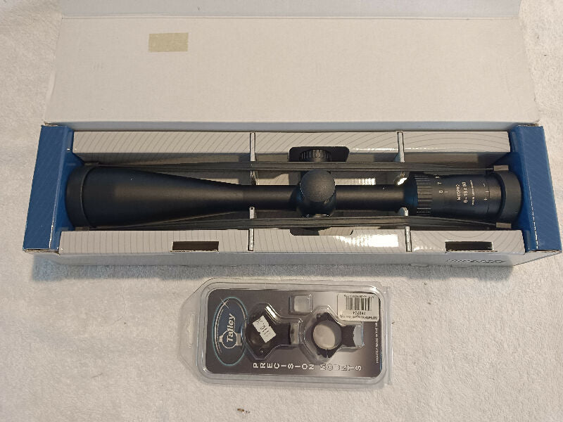 MeoPro 6 - 18x50 Excellent condition. Mount included, still in packaging