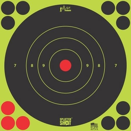 PROSHOT SPLATTER SHOT 8'' BULLSEYE 30PK