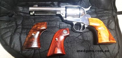 comes with original grip plus 2 imported burl timber grips from america