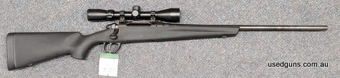 A new Remington 783 in 243W. This comes as a package and includes a 3-9x40 scope and mounts. $65 freight available to your dealer Australia Wide (WA $75 Perth o