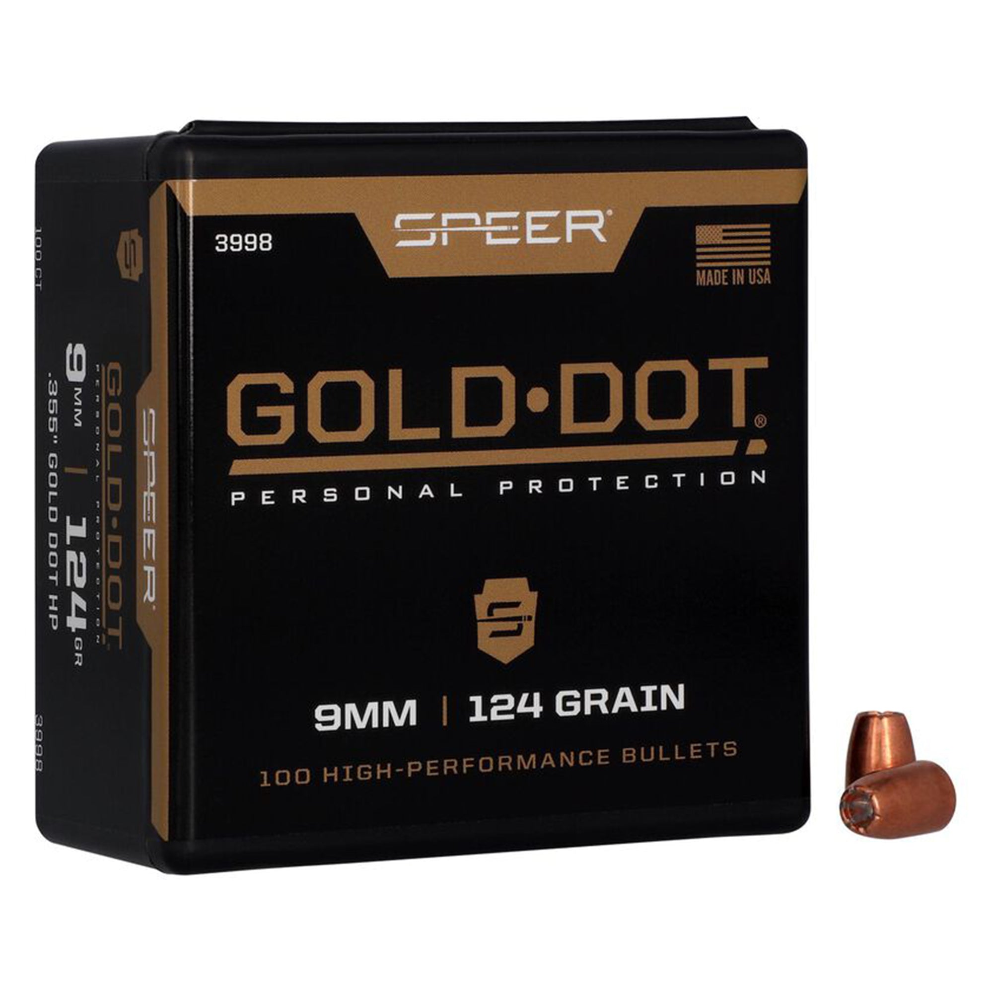 9mm 124gr GDHP