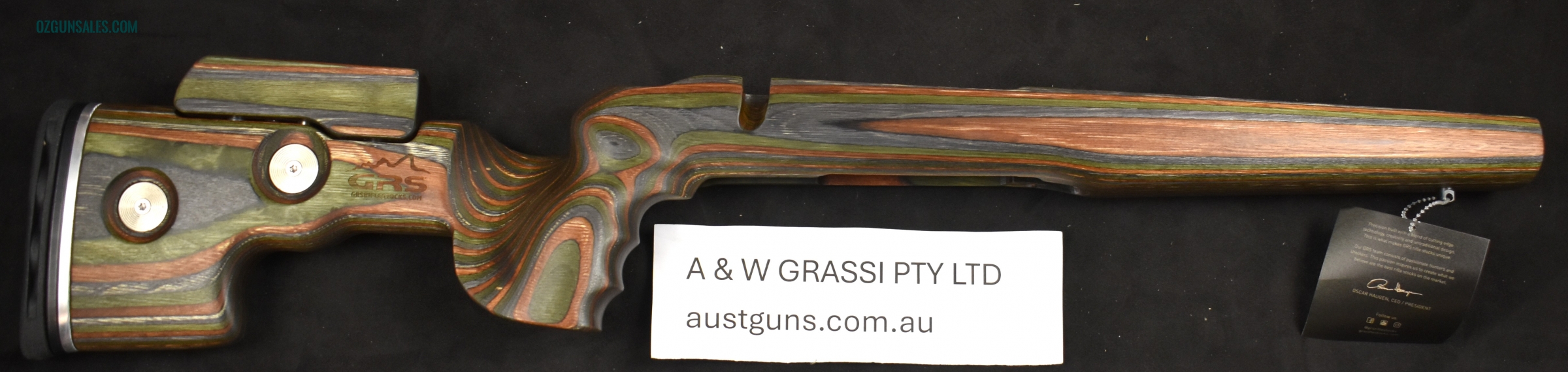 GRS LAMINATED STOCK SUIT HOWA LA 1500....NEW!!
