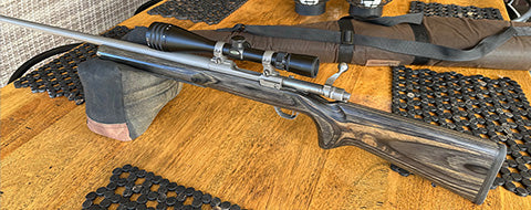Fired 500 rounds. Shoots OSA ammo less than MOA. Available without scope $1100. Will include 100 rounds of hand loads if picked up in Bendigo. Nice clear scope 