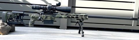 Kelbly Atlas Tactical in 300 Norma mag. Triggertech diamond trigger, KRG whisky 3 with enclosed forend, custom cerokote job. 2 magazines. Trueflite 32‚Äö√Ñ√∂‚àö