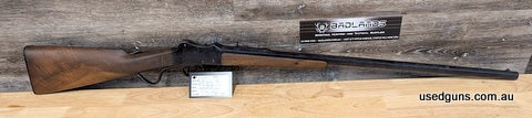 Very beat up Winchester 44 Pieper rifle, gun needs a lot of work, great project gun. Price plus shipping.