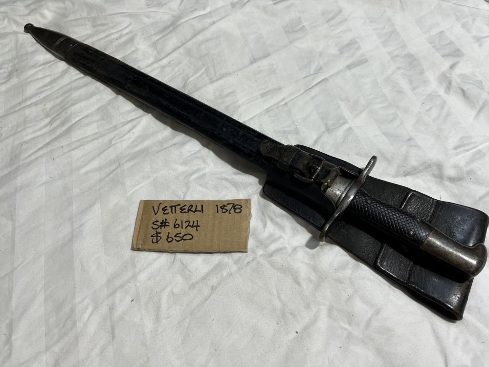 Vetterli Fascine  SIG Knife 1887  S#6124