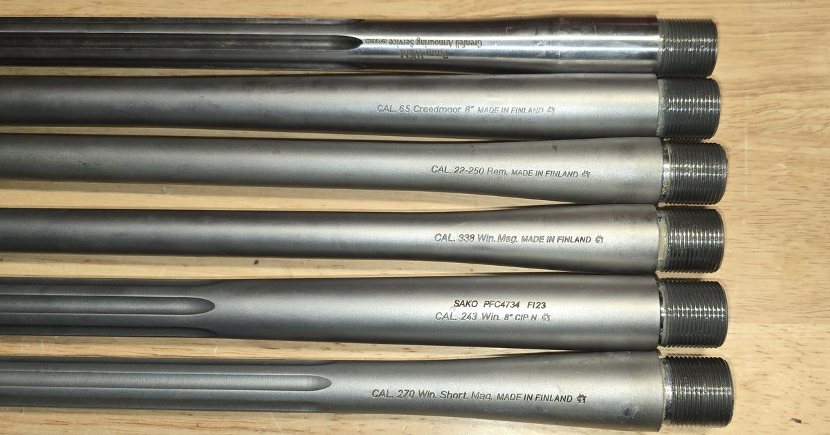 Sako / Tikka barrels