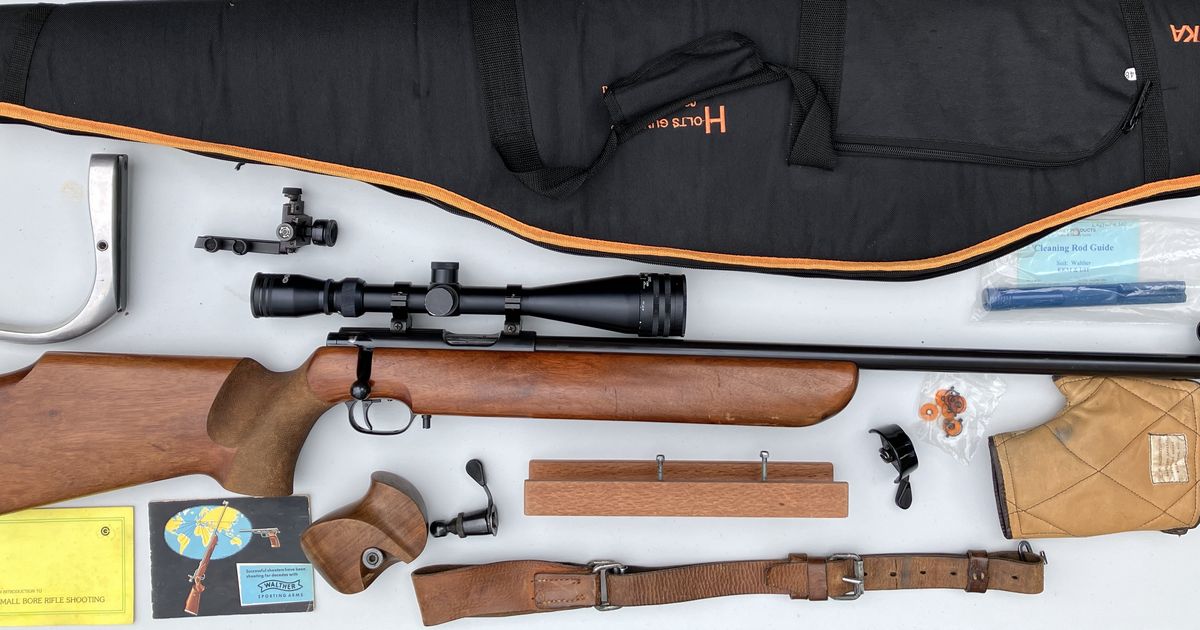Walther KK-M UIT Smallbore single shot target rifle
