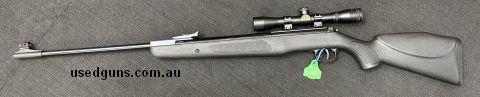 #265 Scope is crap. Made in Germany. Not for weak people, you'll need to be healthy to break this open. I list all my guns as Fair unless they are new, it is up