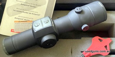 Aimpoint H34S 2 MOA red dot for sale. Save yourself hundreds off new price. This is an awesome sight, only selling as my eyes are wearing out and need something